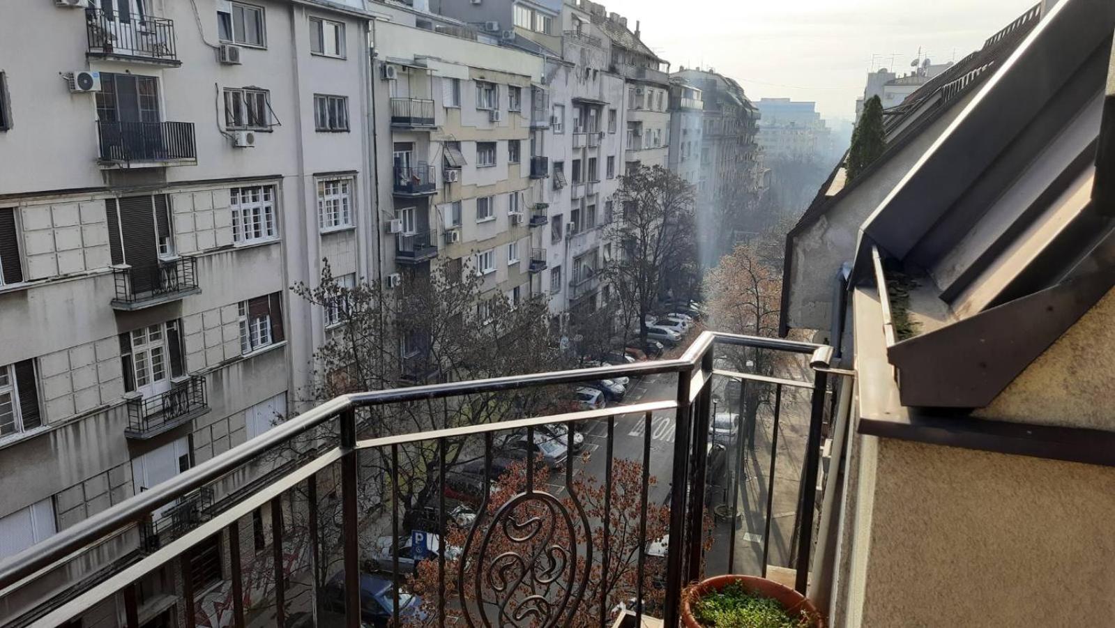Apartmán Duplex Studio Mansarda Bělehrad Exteriér fotografie